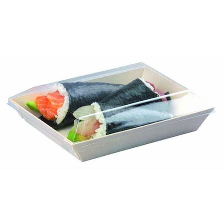 Packnwood Clear Recyclable Lid, 100PK 210SAMLT130